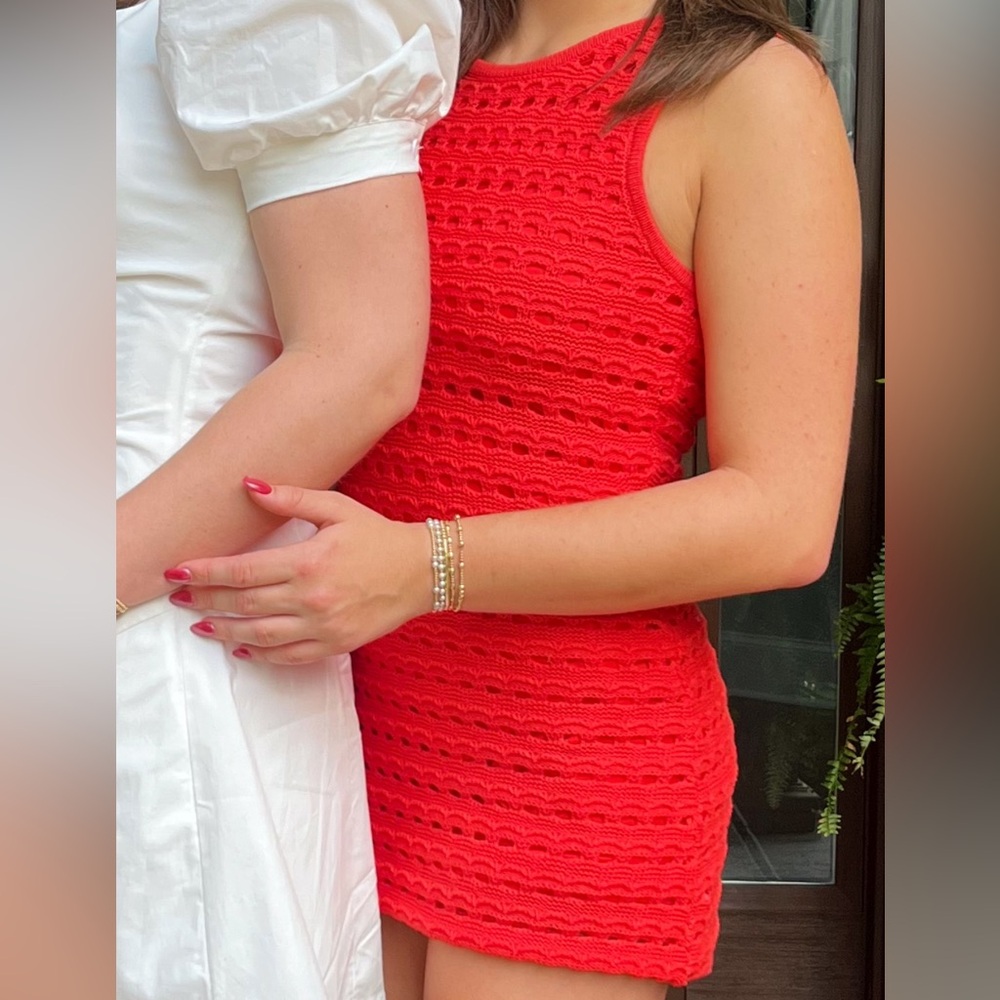 lulus red mini dress